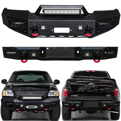 Vijay Fit For 1997-2003 Ford F150 Front Or Rear Bumper With LED Light And D-ring • $789.99