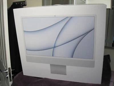£25 • Buy BOX ONLY - Apple IMac 24  (512GB SSD,Apple M1,16GB,8-Core GPU) Silver - MGPD3B/A