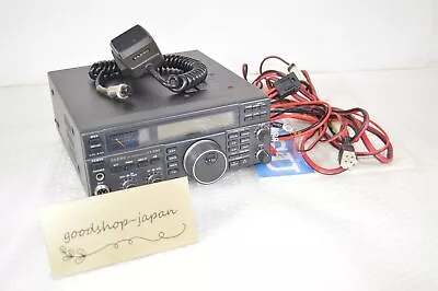 YAESU FT-840 100W HF Transceiver Ham Radio Tested Excellent W/Mic Manual • £430.07