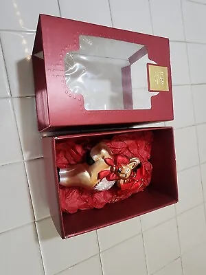 $19.99 • Buy LENOX Flying Animals Moose Yuletide Treasures Christmas Ornament 6  New-Open Box