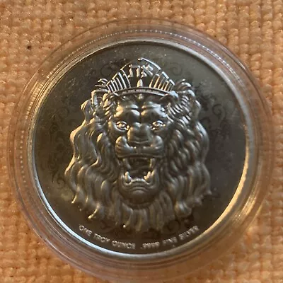 1oz 2022 Roaring Lion $2 Silver Coin From Niue. • $79