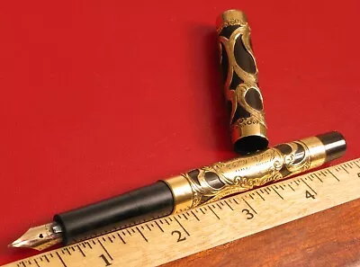 Mabie Todd Swan Presentation Fountain Pen 1908 Judge Hall Washington County !! • $1750