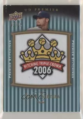 2008 UD Premier Premier Stitchings Parallel 1 /25 Johan Santana #PSTI-JS • $12.03