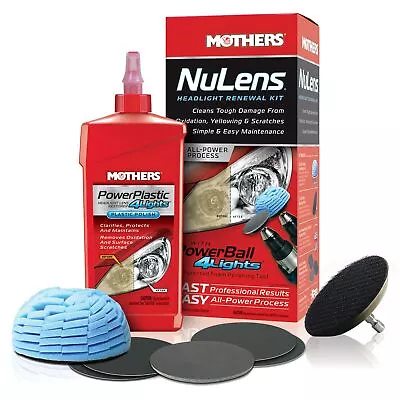 Mothers 07251 NuLens Headlight Renewal Kit 8 Fl. Oz. • $31.82