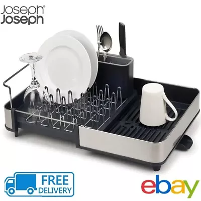 Joseph Joseph Expandable-Extend Dish Drying Rack Cutlery Drainer Drain Tray NEW • $117