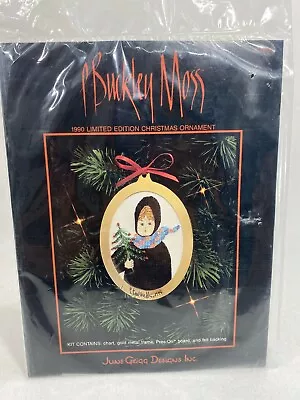 P. Buckley Moss 1990 Limited Edition Christmas Ornament Cross Stitch Kit - New • $16.96