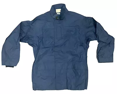 Royal Air Force Blue Foul Weather Waterproof Jacket RAF Coat Army Surplus UK • £19.99