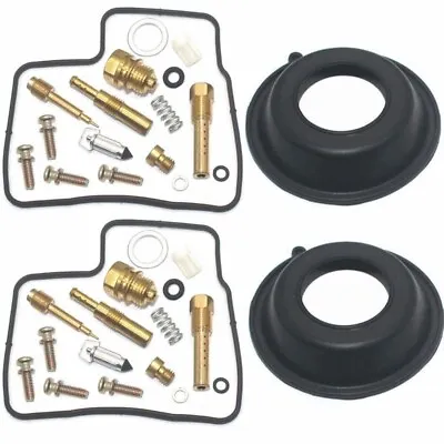 2x FOR HONDA VT500 1983-1987 VT500E VT500C Carburetor Repair Kit Carb Diaphragm • $13.29