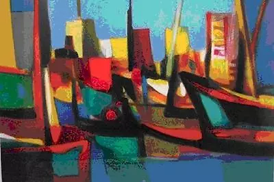 Marcel Mouly     Boutres Au Dubai       MAKE  OFFER   #DDSBA • $4300