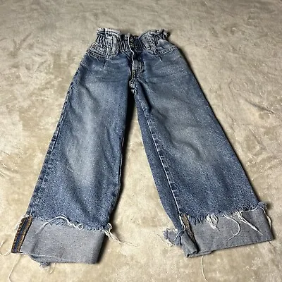 $15 • Buy Zara Kids Folded Up Ankle Jeans Size 6Y