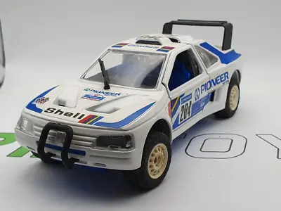 Peugeot 405 Pioneer Paris Dakar Majorette 1/24 • £42.21