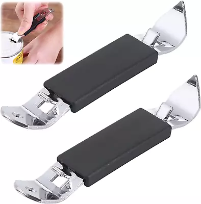 Magnetic Bottle Openers For Fridge，2Pcs Can Opener For Camping And Traveling，Bla • $23.99