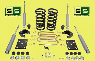 3 /6  Drop Kit V6 Coils Shocks Flip Kit Fits 1997 - 2003 Ford F150 V6 2WD F150 • $332.68