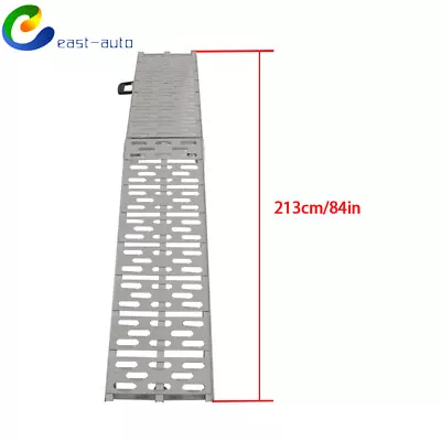 Aluminum Loading Ramp Arched Fit For Motorcycle ATV/UTV Truck Lawnmower 1pcs • $72.59