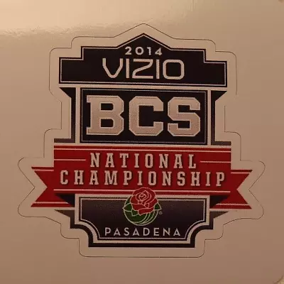 RARE 2014 Vizio BCS Logo Decal - AUBURN V. FSU Florida State • $5