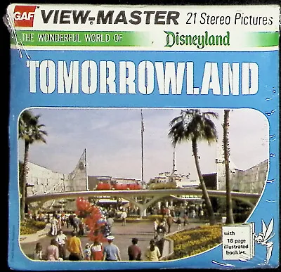 Disneyland Tomorrowland 3D View-Master 3 Reel Packet NEW SEALED  Mission To Mars • $59.99