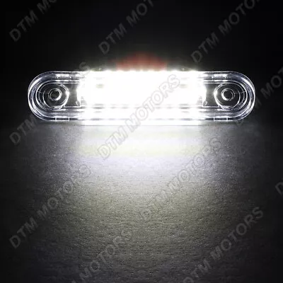 For Mercedes-Benz W124 W201 W202 C/E-Class White 18-SMD LED License Plate Lights • $16.99