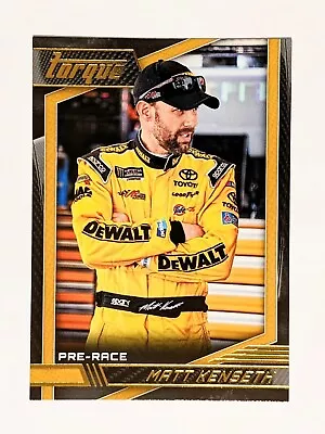 2017 Panini Torque  MATT KENSETH  Nascar Pre Race Yellow Gold #72 Card! • $2.99