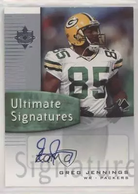 2007 Ultimate Collection Ultimate Signatures Greg Jennings #US-GJ Auto • $14.92