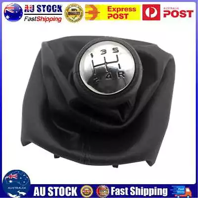 $13.59 • Buy 5 Speed Gear Shift Knob Shifter Boot For Peugeot 307 207 406 Citroen C3 C4 C5