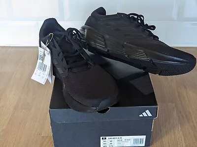 Adidas Galaxy 6 Shoes / Core-black / Mens Size 10 Uk / Rrp £45 • £38.89