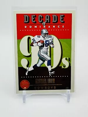 2023 Panini Legacy MICHAEL IRVIN Decade Of Dominance Dallas Cowboys • $1.76