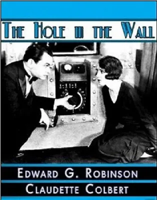 The Hole In The Wall DVD - Claudette Colbert Dir. Florey Mystery Drama Film 1929 • £3.25