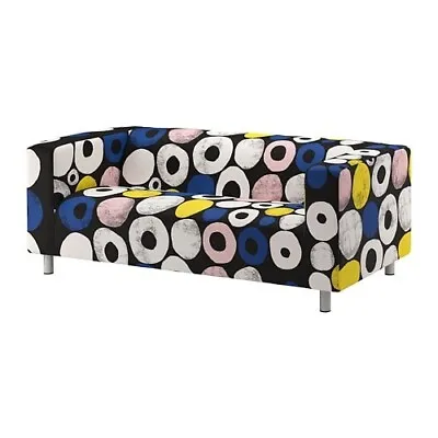 Ikea Cover For Klippan 2-Seater Sofa In Sangis Multicolour   703.987.18 • £99