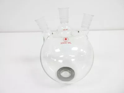 Ace Incorporated 6944-48 3l Round-bottom 3 Neck Flask Vertical Standard Wall • $118.94