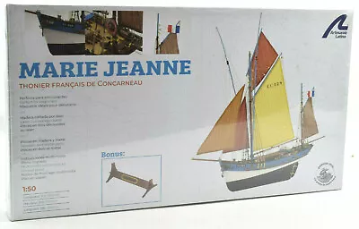 Artesania Latina Marie Jeanne French Fishing Boat 1:50 Model Boat Ship Kit 22175 • $84.99