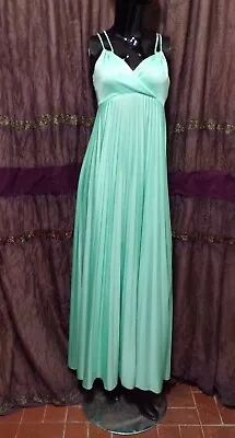 Vintage 70's Pleaded Evening Cocktail Party Disco Maxi Dress • $19.99