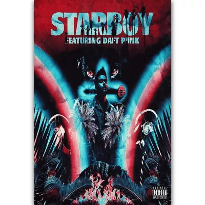 60261 Daft Punk The Weeknd Starboy Rapper Music Album Wall Decor Print Poster • $25.95