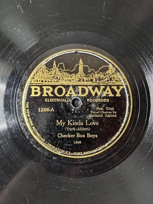 $15 • Buy Checker Box Boys 78 My Kinda Love / Mean To Me 1929 1266 #94