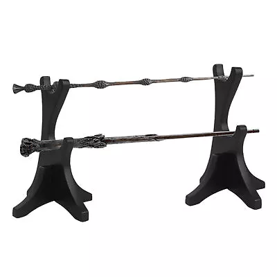 1 Pair Acrylic Wizard Wand Display Stand Sword Lightsaber Holder Rack 2-Tiers • $11.90