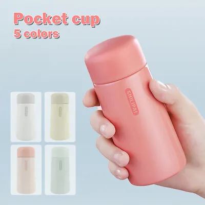 150ML Mini Thermos Cup Stainless Steel Leak-proof Vacuum Flask Portable Gift. • £8.49