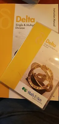Math U See Delta DVD And Instruction Manual • $25