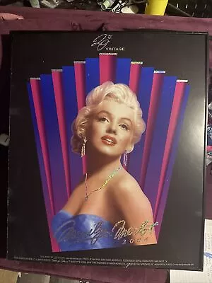 2004 Marliyn Monroe Wines Poster 20th Anniversary Vintage Mariyln Merlot 22X26 • $15.99
