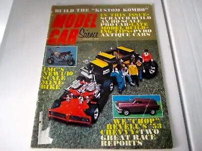 Vintage  Model Car Science Magazine January  1970 • $8