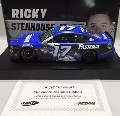 2019 1/24 #17 Ricky Stenhouse “ Fastneal “ Autographed - Mustang- 1 Of 60 In Stk • $69.99