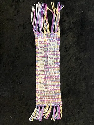 £5 • Buy Handmade Woven Bookmark With To Be Continued Quote