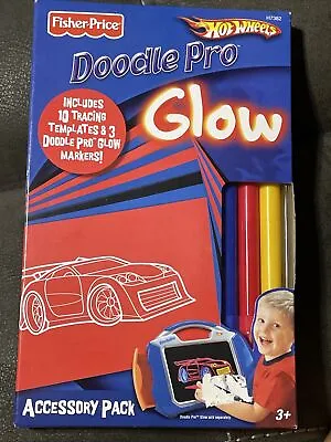 NIB Fisher Price Brand Doodle Pro Accessory Pack Glow  Hot Wheels  New Sealed • $18.99