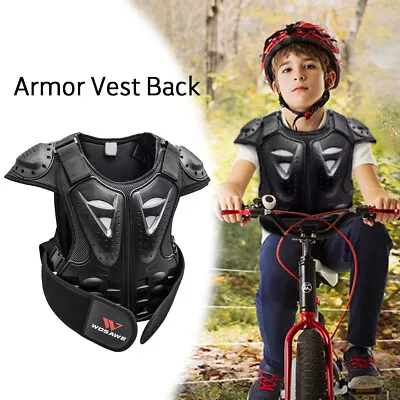 Body Chest Spine Protector Motorcycle Vest For Motocross Dirt Bike Skating • $59.83