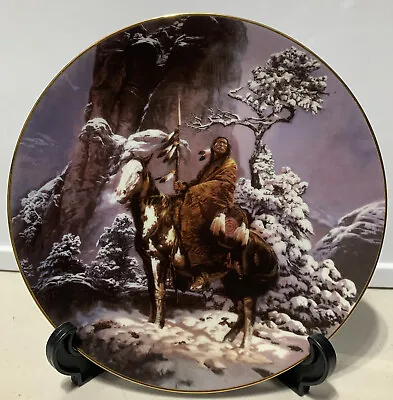 Vtg 1992 Hamilton Mystic Warriors Porcelain Plate Collection Chuck Ren Limited • $9.90