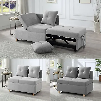 Sofa Bed Chairs 4in1 Convertible Chair Bed Folding Single Recliner Sleeper Sofa • $264.99
