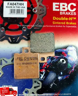 Moto Guzzi Daytona 1000 / RS EBC Sintered REAR Disc Brake Pads FA47HH X1 SET • $25.25