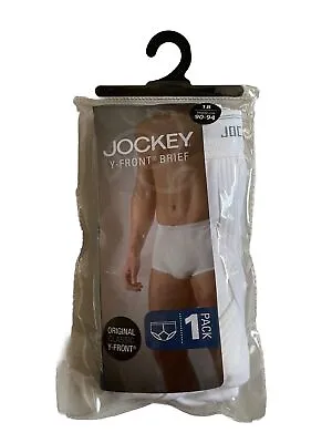 Jockey Classic Y-Front Brief Underwear  Sizes 18 90-94cms M9000G White • $15.99