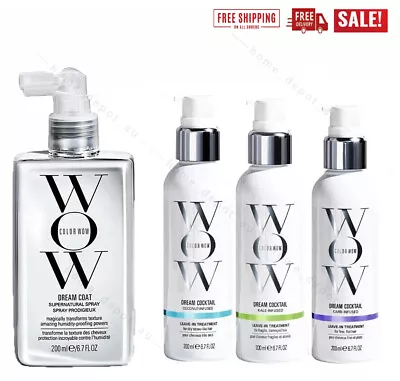 Color Wow Dream Coat Supernatural Spray 200ml Prevents Frizz & Kale/Carb Infused • $24.99