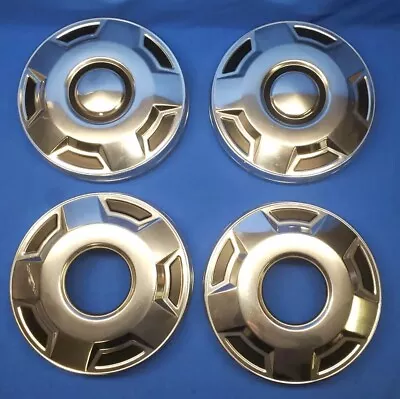 Ford Bronco F150 4x4  Aluminum Ford Dog Dish Hubcaps 10 1/2 Inches  • $79.99