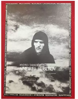 $125 • Buy Andrei Tarkovsky ANDREI RUBLEV Japan Japanese Movie Original Poster Press