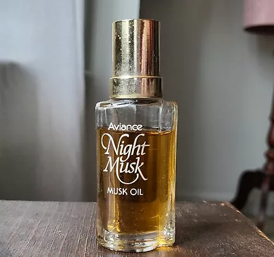 Vintage Aviance Night Musk Oil 1/2oz Prince Matchabelli  • $39.99